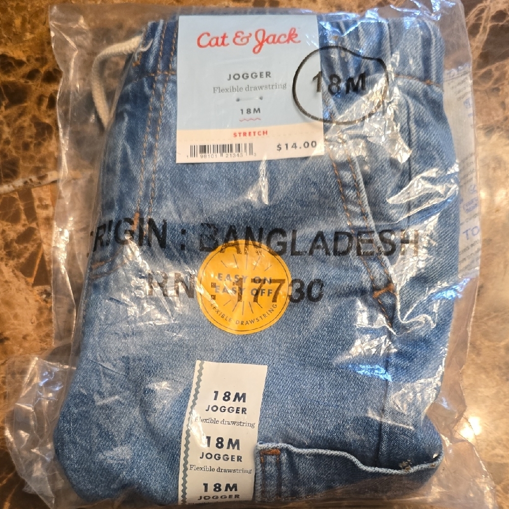 Cat & Jack Light Blue Joggers